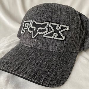 FOX Racing Gray Blend Flex Fit Hat L-XL
